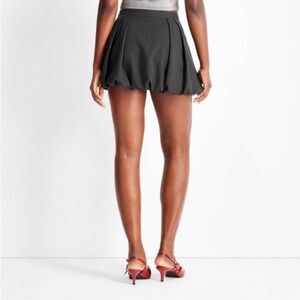 Future Collective Navy Blue Bubble Skirt